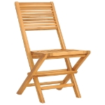 Sedie da Giardino Pieghevoli 6pz 47x62x90cm Legno Massello Teak