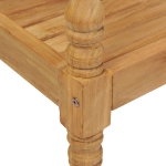 Sedie Batavia 2 pz in Legno Massello di Teak