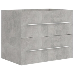 Mobile Sottolavabo Grigio Cemento 60x38,5x48 cm in Truciolato