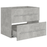 Mobile Sottolavabo Grigio Cemento 60x38,5x48 cm in Truciolato