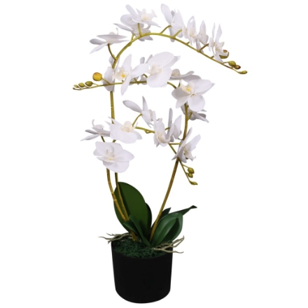 Foglie Artificiali di Edera 4 pz Variegata 90 cm