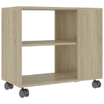 Tavolino da Salotto Rovere Sonoma 70x35x55 cm Legno Multistrato