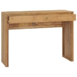 Tavolo Consolle 100x35x75 cm in Legno Massello di Teak