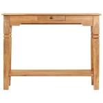 Tavolo Consolle 100x40x76 cm in Legno Massello d'Acacia