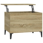 Tavolino Salotto Rovere Sonoma 60x44,5x45 cm Legno Multistrato