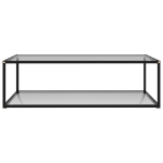 322902 Coffee Table Transparent 120x60x35 cm Tempered Glass