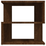 Tavolino da Salotto Rovere Marrone 40x40x40cm Legno Multistrato