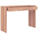 Tavolo Consolle 110x35x75 cm in Legno Massello di Teak