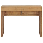 Tavolo Consolle 100x35x75 cm in Legno Massello di Teak