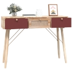 Tavolino Consolle con Cassetti 105x30x75 cm Legno Multistrato