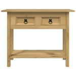 Tavolo Console in Pino Messicano Corona Range 93x34,5x73 cm