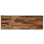 Tavolo Consolle in Legno di Teak Rigenerato 90x30x76 cm