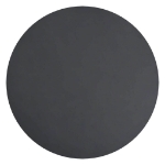 Tavolino da Salotto Nero 48 cm in MDF e Ferro