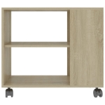 Tavolino da Salotto Rovere Sonoma 70x35x55 cm Legno Multistrato