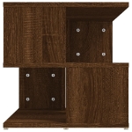 Tavolino da Salotto Rovere Marrone 40x40x40cm Legno Multistrato