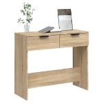 Tavolino da Salotto Rovere Sonoma 90x36x75 cm Legno Multistrato