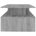 Tavolino Salotto Grigio Sonoma 90x60x42,5 cm Legno Multistrato