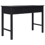 Tavolo Consolle Nero 110x45x76 cm in Legno