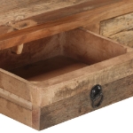 Tavolo Consolle 90,5x30x75cm in Legno di Acacia e di Recupero