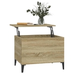 Tavolino Salotto Rovere Sonoma 60x44,5x45 cm Legno Multistrato