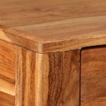 Tavolo Consolle in Legno Massello 118x30x80 cm