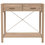 Tavolino Consolle 82x38x75 cm in Legno Multistrato