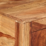 Tavolo Consolle 110x35x75 cm in Legno Massello di Acacia