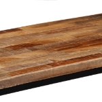 Tavolo Consolle in Legno di Teak Rigenerato 90x30x76 cm