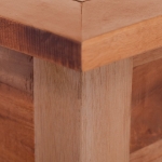 Tavolino da Salotto 68x68x30 cm in Legno Massello di Mogano