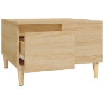 Tavolino Salotto Rovere Sonoma 55x55x36,5 cm Legno Multistrato