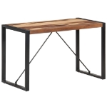 Tavolo da Pranzo 120x60x75 cm Legno Massello Finitura Sheesham