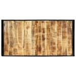 Tavolo da Pranzo 180x90x76 cm Legno Massello di Mango Grezzo