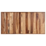 Tavolo da Pranzo 160x80x75 cm Legno Massello con Finitura Miele