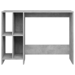 Scrivania Grigio Cemento 102,5x35x75 cm in Truciolato