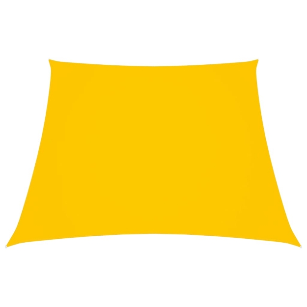 Parasole a Vela in Tela Oxford a Trapezio 2/4x3 m Giallo