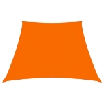 Parasole a Vela in Tessuto Oxford a Trapezio 3/4x3m Arancione