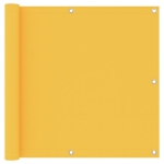 Paravento Balcone Giallo 90x600 cm Tessuto Oxford