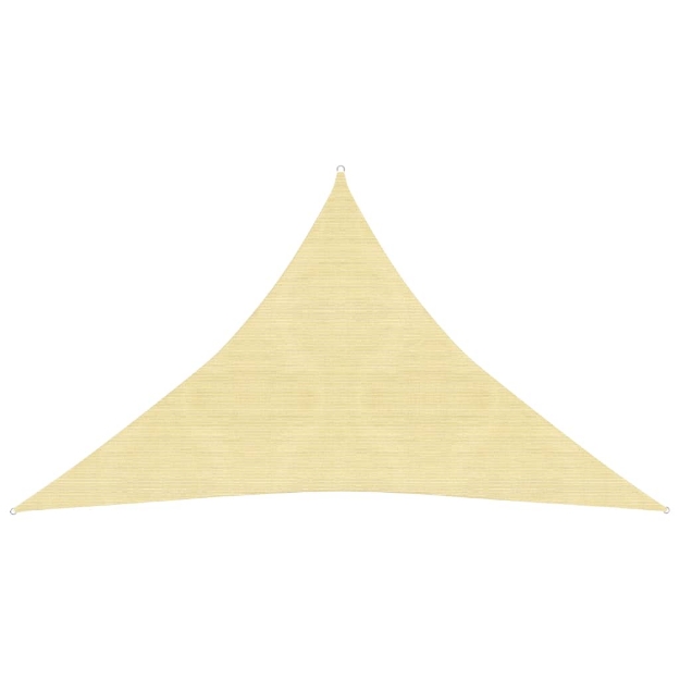 Vela Parasole 160 g/m² Beige 2,5x2,5x3,5 m in HDPE