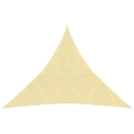 Vela Parasole 160 g/m² Beige 3x3x3 m in HDPE