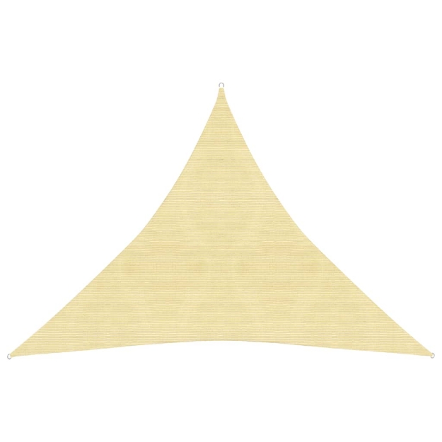 Vela Parasole 160 g/m² Beige 3x3x3 m in HDPE