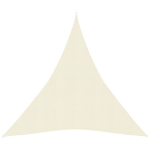 Vela Parasole 160 g/m² Crema 5x6x6 m in HDPE