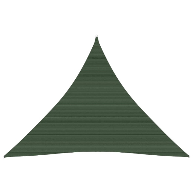 Vela Parasole 160 g/m² Verde Scuro 5x5x5 m in HDPE