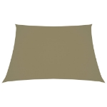 Parasole a Vela in Tela Oxford Quadrato 6x6 m Beige