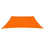 Parasole a Vela in Tessuto Oxford a Trapezio 3/4x3m Arancione