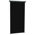 Tenda Laterale per Balcone 140x250 cm Nera