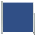 Tenda Laterale Retrattile per Patio 160x300 cm Blu