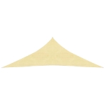 Vela Parasole 160 g/m² Beige 2,5x2,5x3,5 m in HDPE