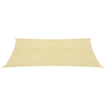 Vela Parasole 160 g/m² Beige 2,5x3 m in HDPE