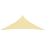 Vela Parasole 160 g/m² Beige 3x3x3 m in HDPE