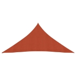 Vela Parasole 160 g/m² Terracotta 4,5x4,5x4,5 m in HDPE